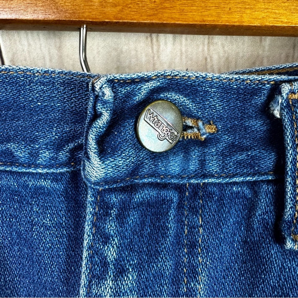Vintage Wrangler Classic Blue Denim Skirt - Picture 4 of 9